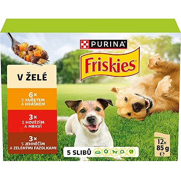 

Friskies Adult lahodný výběr v želé 12 × 85 g