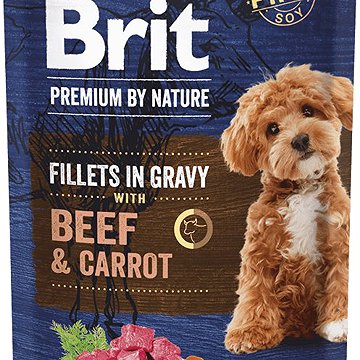 

Brit Premium by Nature Dog Fillets in Gravy with Beef & Carrot 85 g