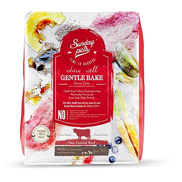 

Sunday Pets Gentle Bake Beef Adult Small/Medium Breed 1,3 kg