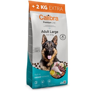 

Calibra Dog Premium Line Adult Large 12 + 2 kg