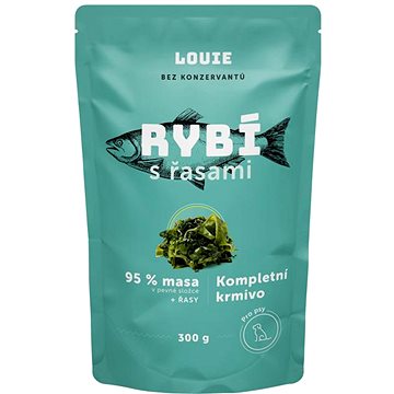 

LOUIE kapsička rybí (95% v pevné složce) s řasami, vitamíny a minerály 300 g