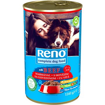 

Reno konzerva pro psa s hovězím 1240 g
