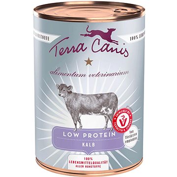 

Terra Canis Low Protein Konzerva Ledvinová dieta Telecí 400 g