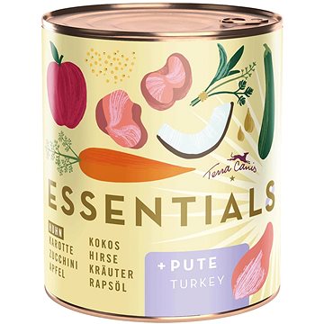 

Terra Canis Essential 8 Konzerva Kuře a krůta 780 g