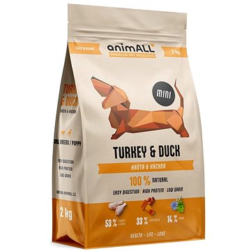 

animALL Mini Turkey & Duck 2 kg