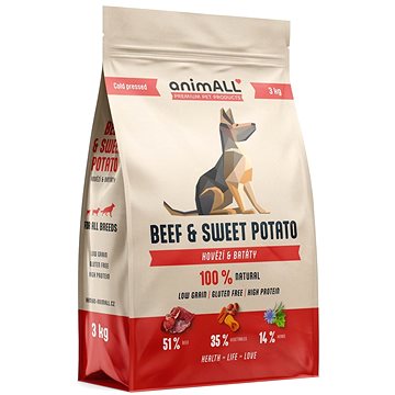 

animALL Beef & Sweet Potato 3 kg