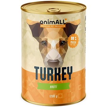 

animALL konzerva Krůtí 1200 g