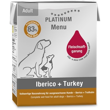 

Platinum Natural Menu Iberico + Krocan 185 g 12 ks