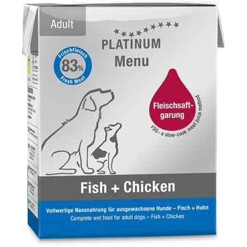 

Platinum Natural Menu Ryby + Kuře 185 g 12 ks