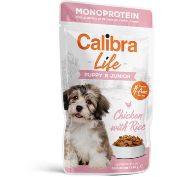

Calibra Dog Life Puppy & Junior Chicken 150 g
