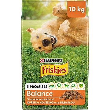 

FRISKIES Balance s kuřetem a zeleninou 10 kg