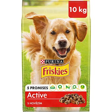 

FRISKIES Active s hovězím 10 kg