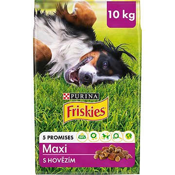 

FRISKIES Maxi s hovězím 10 kg