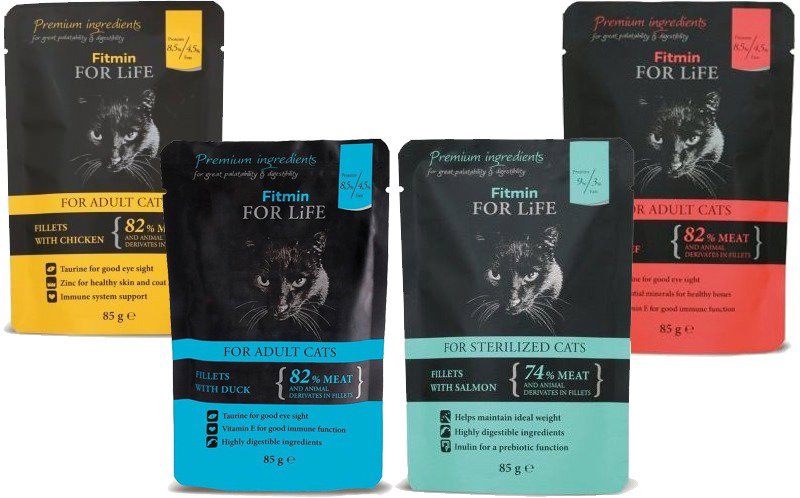 

Fitmin For Life Kapsičky ochutnávkový mix 4 x 85 g