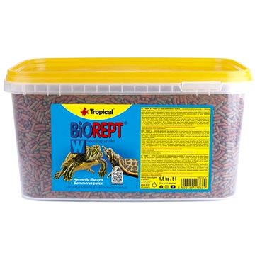 

Tropical Biorept W 5l/1,5kg krmivo pro vodní želvy