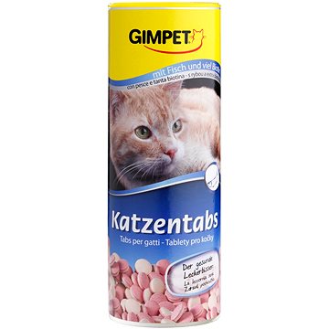 Gimpet Tablety rybí 710ks - Doplněk stravy pro kočky