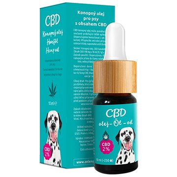 

Zelená země CBD olej pro zvířata 2%, 10 ml