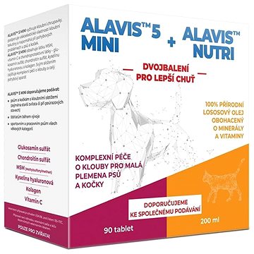 

ALAVIS™ 5 mini 90 tbl. + ALAVIS™ Nutri 200 ml