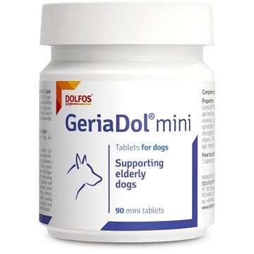 

Dolfos GeriaDol mini - vitamíny pro staré psy 90 tbl