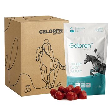 

Geloren HA pro koně višňový 1350 g (3 × 450 g)