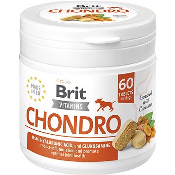 

Brit Vitamins Chondro - Klouby a kosti 60 tbl.