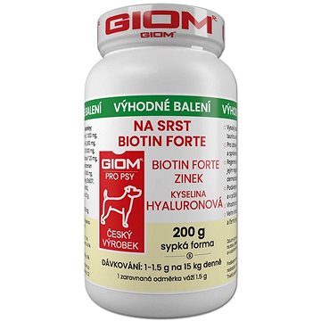 

Giom Biotin Forte na srst 200 g