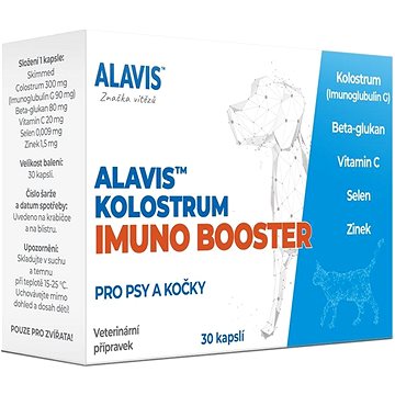 

ALAVIS™ Kolostrum Imuno Booster 30 kapslí