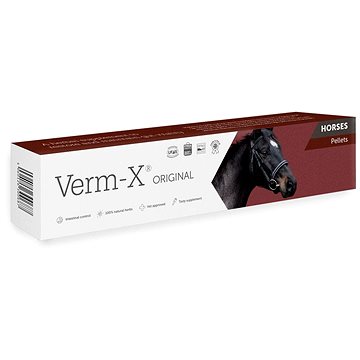 

Verm-X Přírodní pelety proti střevním parazitům pro koně 250 g
