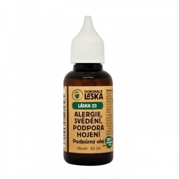 

Dokonalá láska 23 Alergie, hojení, svědění, podpůrný olej 30 ml