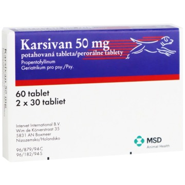 

Karsivan 50 mg 2 × 30 tbl