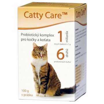 

Catty Care Probiotika pro kočky a koťata plv 100 g