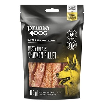 

PrimaDog Meaty Treats Kuřecí filet 100 g