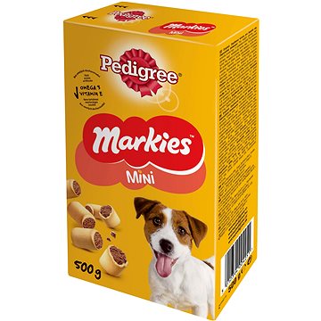 

Pedigree Markies Mini pamlsky pro psy s morkovou kostí 500 g