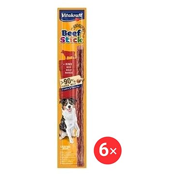 

Vitakraft Dog pochoutka Beef Stick salami Beef 6 × 1 ks