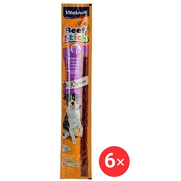 

Vitakraft Dog pochoutka Beef Stick salami JuniorMiner 6 × 1 ks