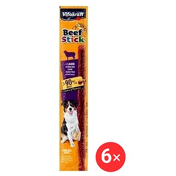 

Vitakraft Dog pochoutka Beef Stick salami Lamb 6 × 1 ks