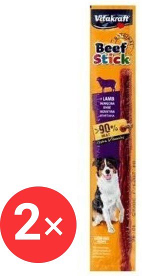 

Vitakraft Dog pochoutka Beef Stick salami Lamb 2 × 1 ks