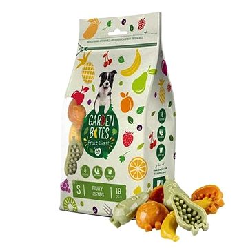 

DUVO+ Garden Bites fruity friends ovocné S 7cm 18ks 270g