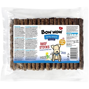 

Bow wow Tyčinky s hovězím masem 50ks