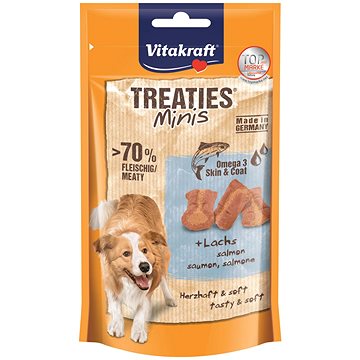 

Vitakraft Dog pochoutka Treaties Minis losos omega 3 48 g