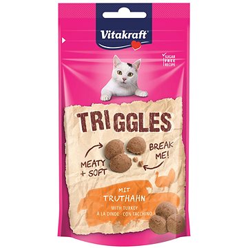 

Vitakraft Cat pochoutka Triggles krůtí 40g