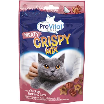 PreVital snack masový mix 60g - Pamlsky pro kočky