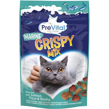 

PreVital Crispy Mix Pamlsky s lososem, pstruhem a sleďem 60 g
