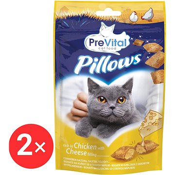 

PreVital Pillows Polštářky s kuřecím plněné sýrem 2 × 60 g