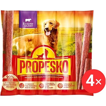 

Propesko snack hovězí salámky 4 × 50 g