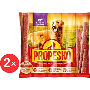 

Propesko snack hovězí salámky 2 × 50 g