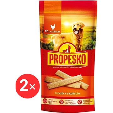 

Propesko snack proužky s kuřecím 2 × 120 g