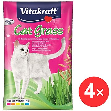 

Vitakraft Cat Grass náhradní náplň 4 × 50 g