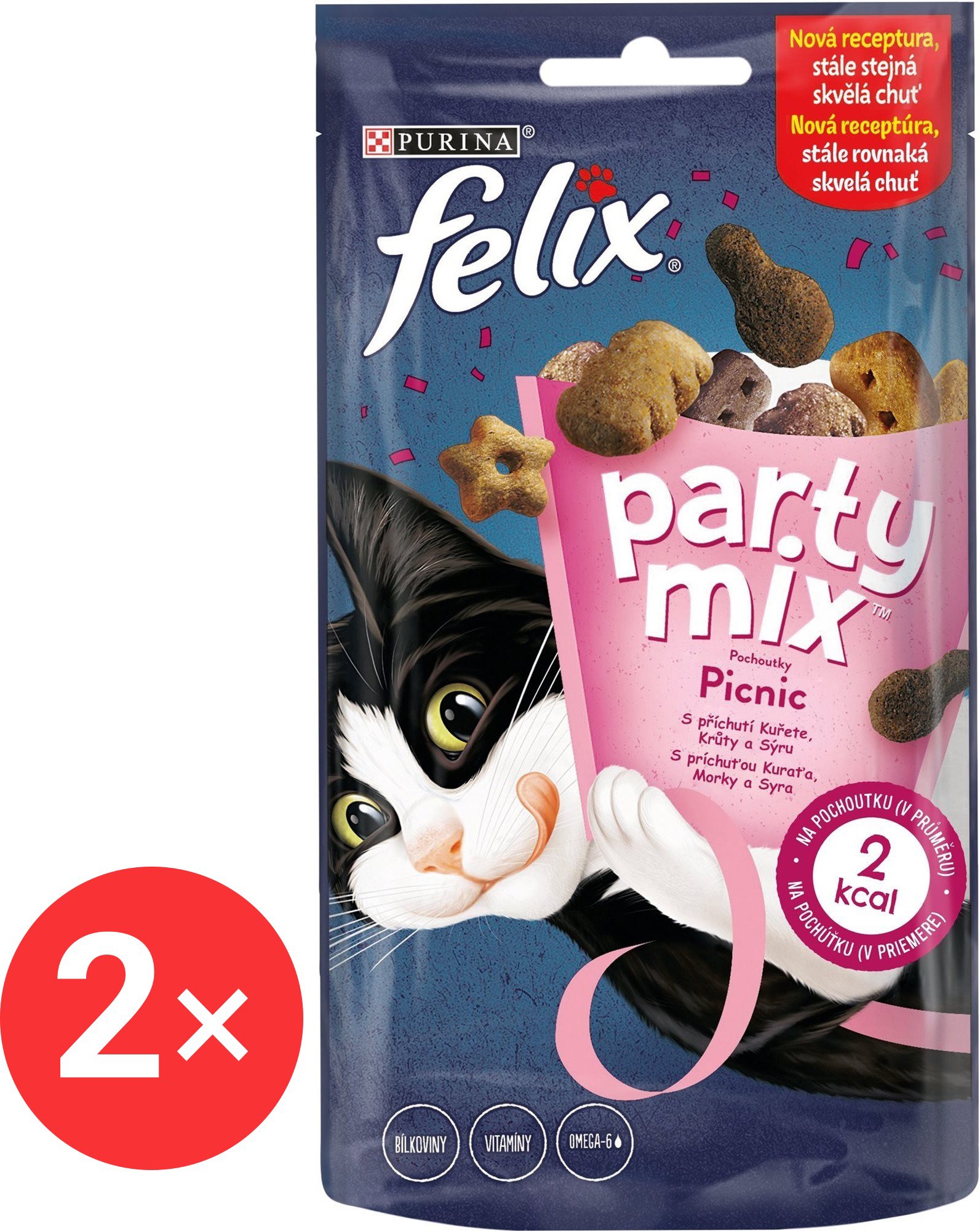 

Felix Party Mix Picnic 2 × 60 g