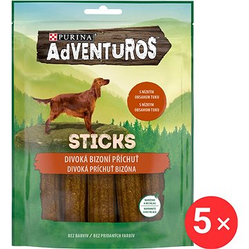 

Adventuros sticks bizoní 5 × 120 g